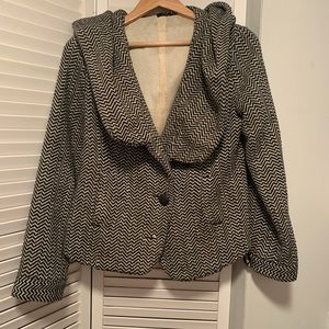 Houndstooth jacket
